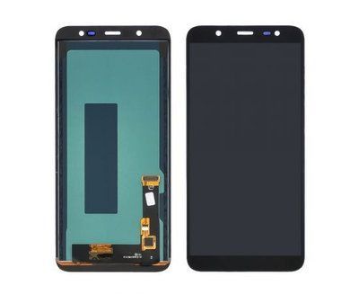 Дисплей для Samsung J810 Galaxy J8 2018 з чорним тачскріном, IPS 1405238 фото