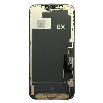 Дисплей для iPhone 12 | iPhone 12 Pro з чорним тачскріном, GX OLED HARD 105413 фото