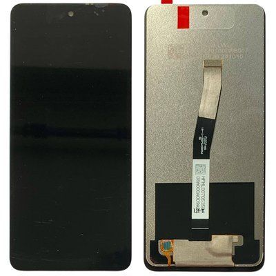 Дисплей для Xiaomi RedMi Note 9S | Note 9 Pro | Note 9 Pro Max з чорним тачскріном, Original (PRC) 103977 фото