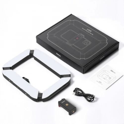 Кільцева LED-лампа з пультом для смартфона та тримачем RGB U200 40213 фото
