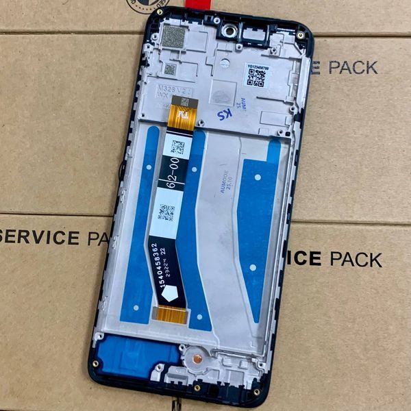 Дисплей для Motorola Moto G32 (XT2235) з чорним тачскріном та корпусною рамкою, Original (PRC) 1012471 фото