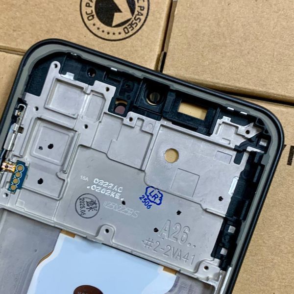 Дисплей для Samsung A266 Galaxy A26 5G 2025 з чорним тачскріном та корпусною рамкою, OLED 83341 фото