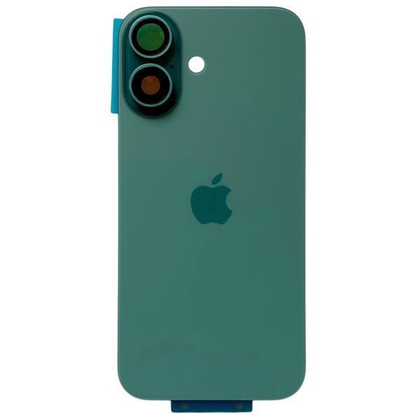 Задня кришка корпусу iPhone 16 Green (зі склом камери, MagSafe), Original (China) 561061 фото