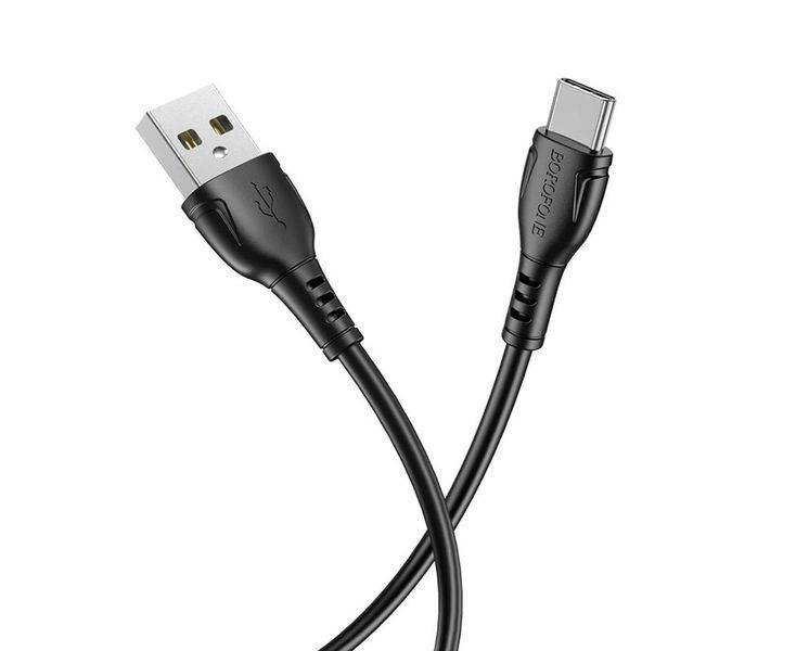 Кабель USB-C Borofone BX51 Triumph Type-C 1m black 01050495 фото