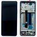 Дисплей для Xiaomi Redmi Note 13 Pro Plus з чорним тачскріном та фіолетовою корпусною рамкою, OLED 9860739 фото 1