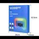 Кільцева LED-лампа з пультом для смартфона та тримачем RGB U200 40213 фото 5