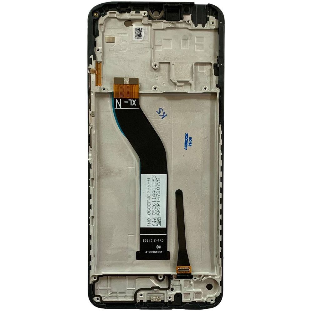 Дисплей для Xiaomi Poco C75 5G (MZB0IDJIN) з чорним тачскріном та корпусною рамкою, Original (China) 9860737_2 фото