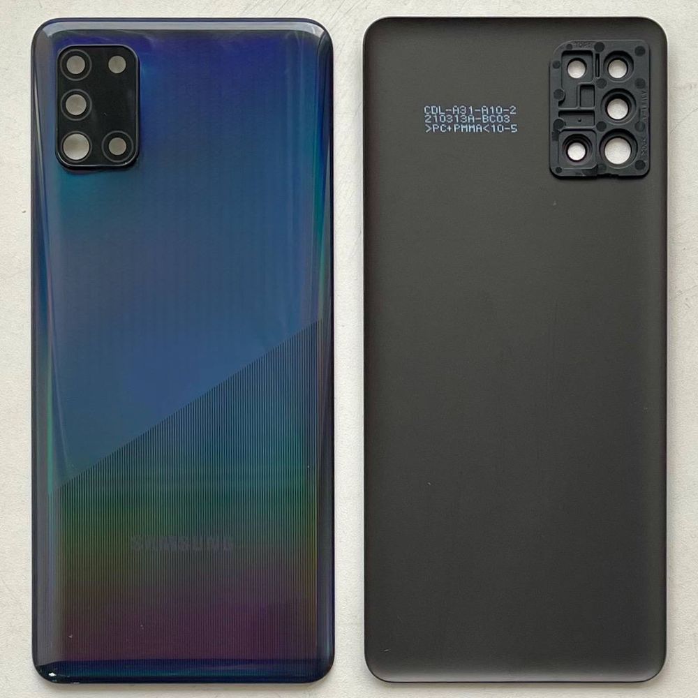 Задня кришка Samsung A315 Galaxy A31 2020 black (зі склом камери) 6024 фото