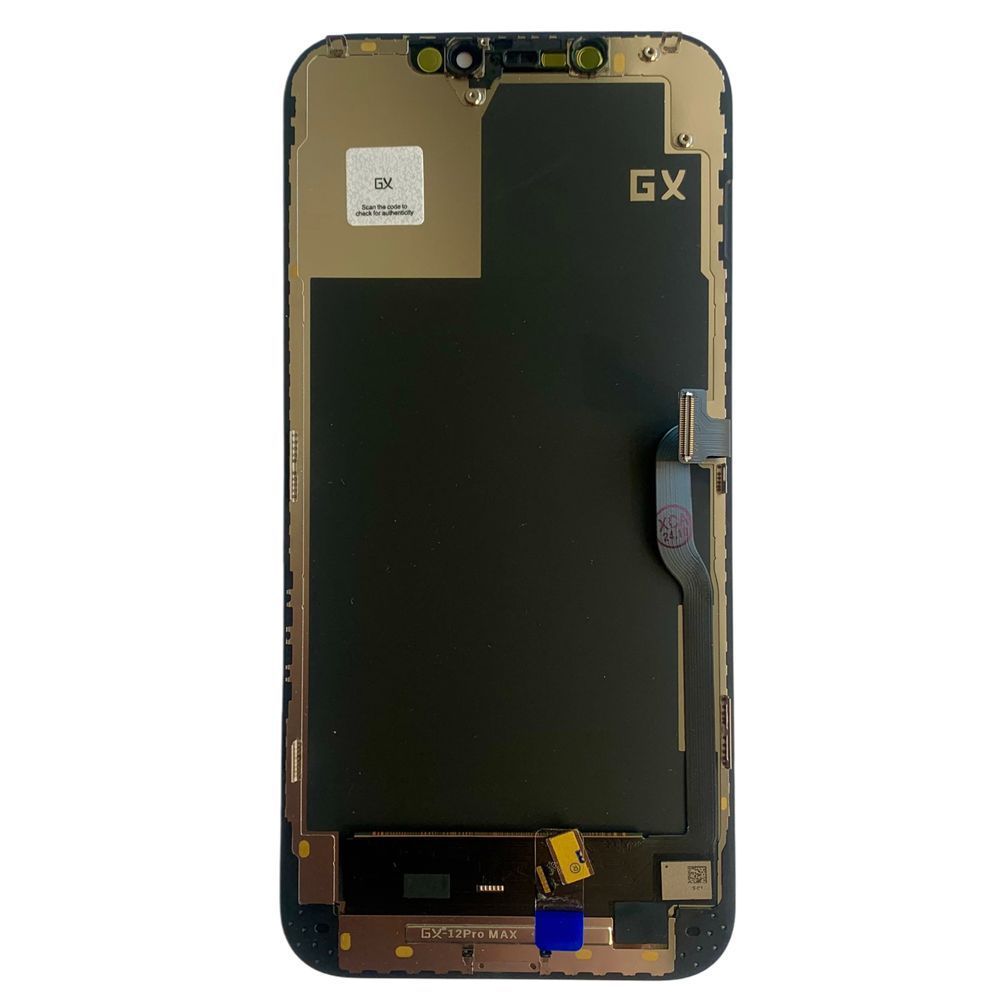 Дисплей для iPhone 12 Pro Max з чорним тачскріном, GX OLED HARD (Можна замінити мікросхему) 732526_3 фото