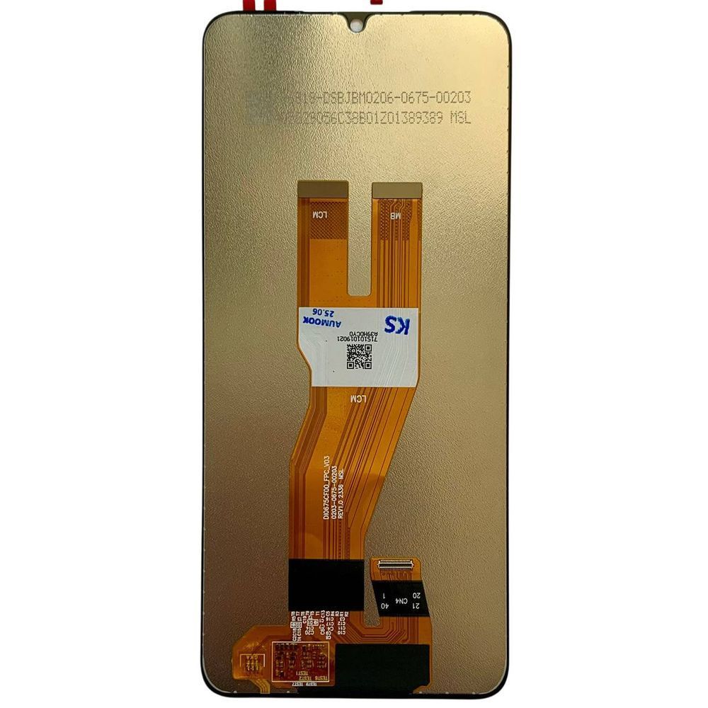Дисплей для Samsung A055 Galaxy A05 2023 з чорним тачскріном, Original (China) 1405374 фото