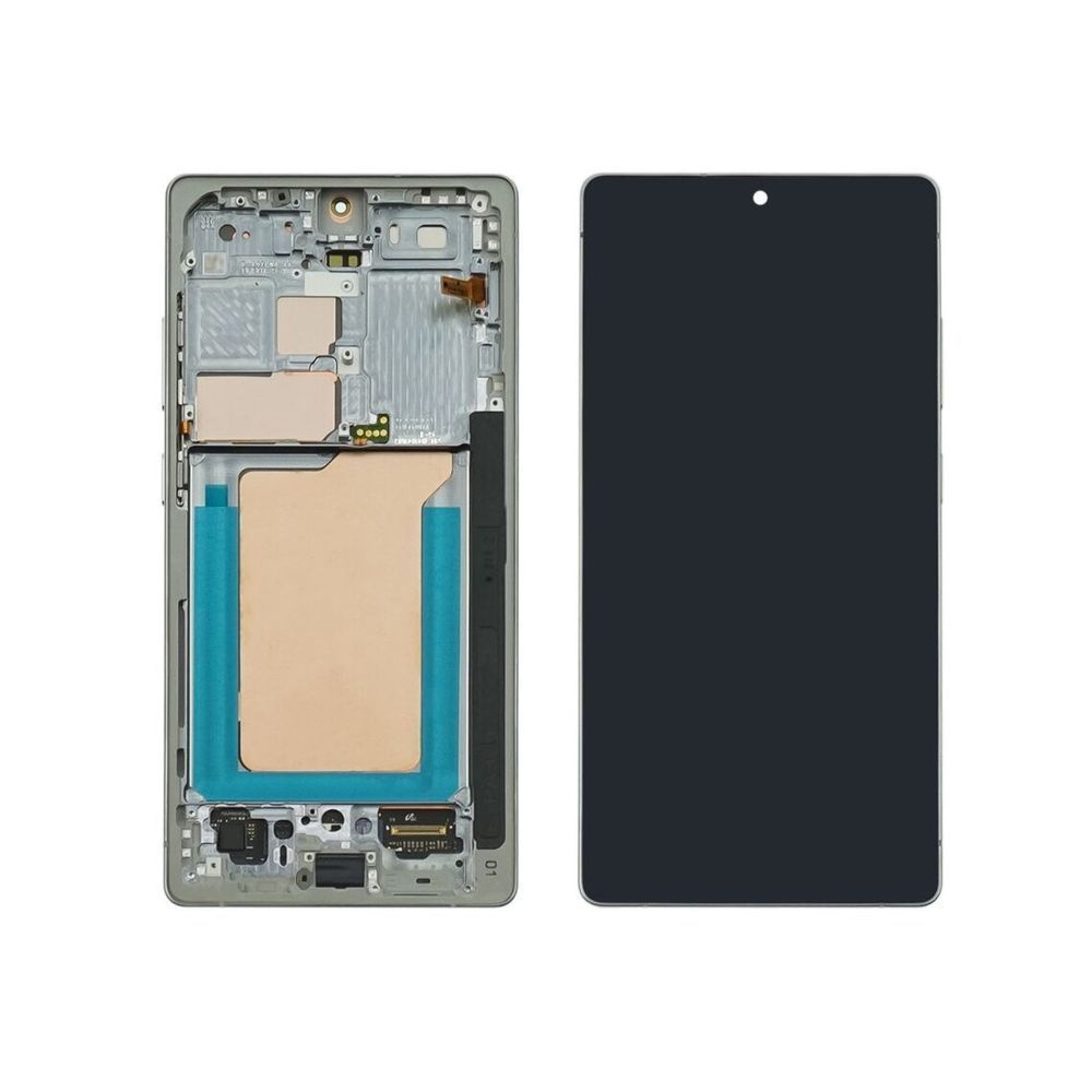 Дисплей для Samsung S938 Galaxy S25 Ultra (5G) (2025) з чорним тачскрином та сріблястою корпусною рамкою GH82-36386C Original 49676 фото