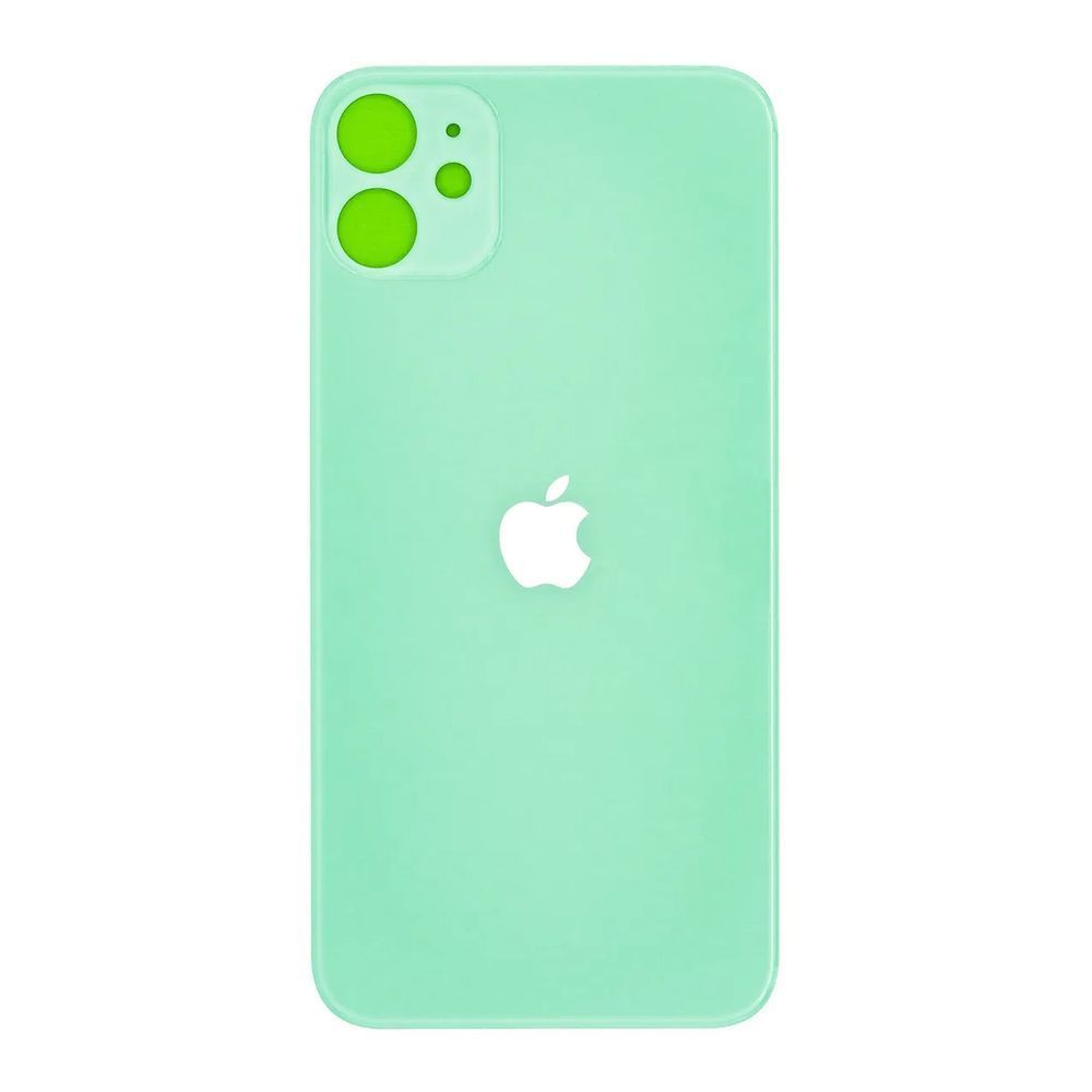 Задня кришка корпусу iPhone 11 Green (великий виріз під камеру), Original (China) 1408667 фото