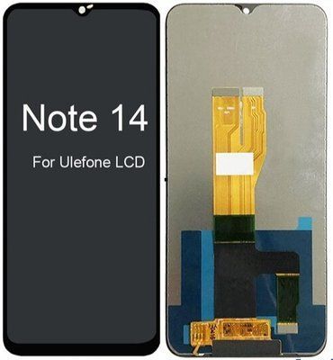 Дисплей для Ulefone Note 14 з чорним тачскріном, Original PRC 321917 фото
