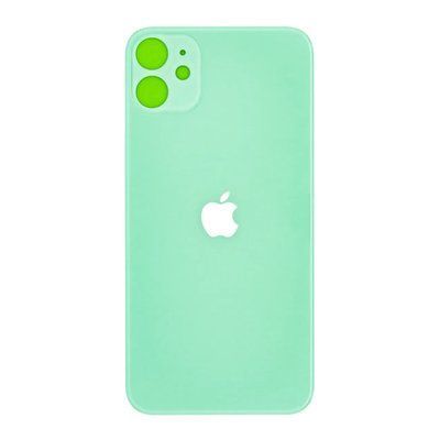Задня кришка корпусу iPhone 11 Green (великий виріз під камеру), Original (China) 1408667 фото