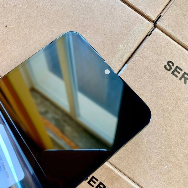 Дисплей для Samsung A307 Galaxy A30S (2019) з чорним тачскріном, INCELL 83370 фото