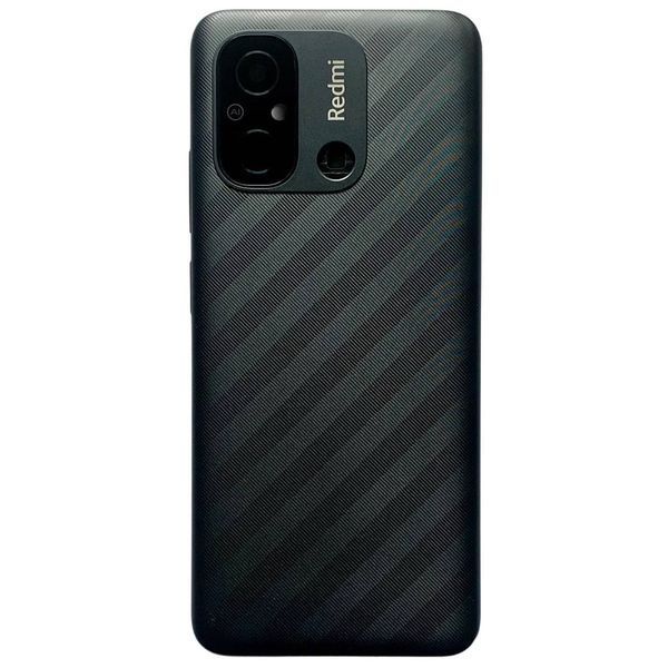 Задня кришка Xiaomi Redmi 12C black (зі склом камери) 0712386 фото