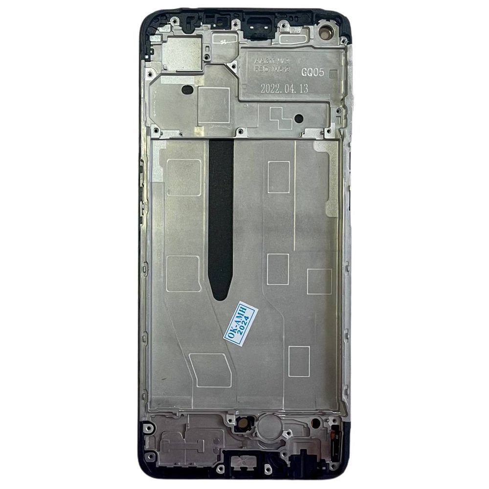 Дисплей для OPPO Reno 7 (CPH2363) з чорним тачскріном та корпусною рамкою, OLED 414079 фото