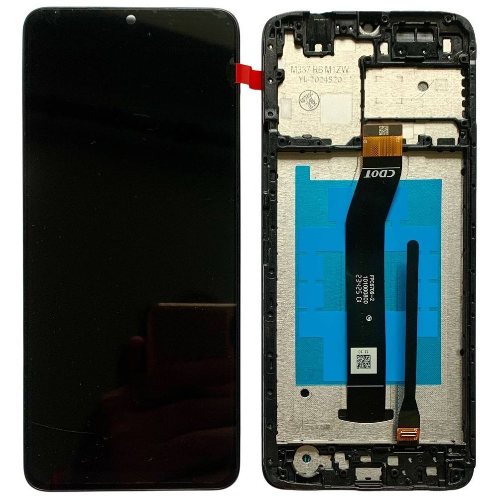 Дисплей для Xiaomi Redmi A3x (24048RN6CG, 24048RN6CI) з чорним тачскріном та корпусною рамкою, Original (China) 9860716_2 фото