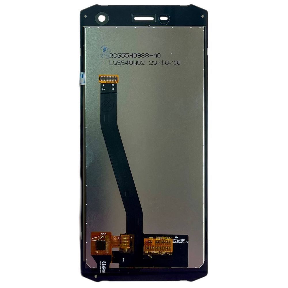Дисплей для Sigma X-treme PQ36 | MyPhone Hammer Energy 2 з чорним тачскріном, Original (China) 849675 фото