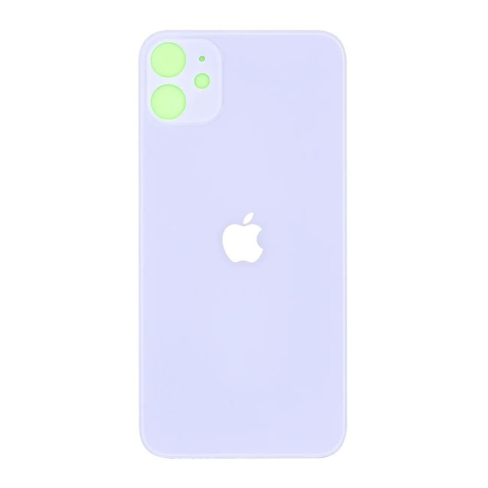 Задня кришка корпусу iPhone 11 Purple (великий виріз під камеру), Original (China) 1408666 фото