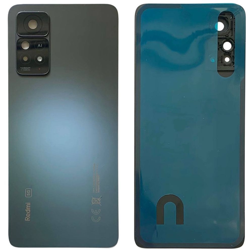 Задня кришка Xiaomi Redmi Note 11 Pro 5G gray (зі склом камери) 0712309 фото