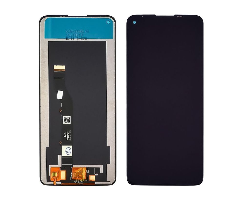 Дисплей для Motorola Moto G9 Plus (XT2087) з чорним тачскріном, Original (PRC) 34039 фото