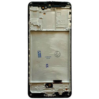 Дисплей для Samsung A315 Galaxy A31 (2020) з чорним тачскріном і корпусною рамкою, INCELL 83338 фото