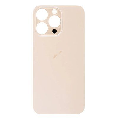 Задня кришка корпусу iPhone 13 Pro Gold (великий виріз під камеру), Original (China) 648077 фото