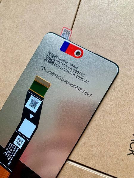 Дисплей для Motorola Moto G04 | Moto G04S | Moto E14 | Moto G24 | Moto G24 Power з чорним тачскріном, Original (China) 4636187 фото