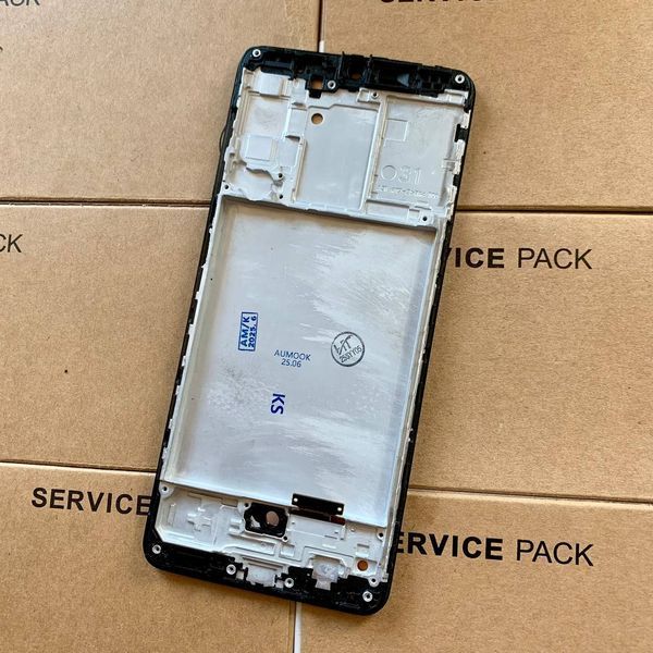 Дисплей для Samsung A315 Galaxy A31 (2020) з чорним тачскріном і корпусною рамкою, INCELL 83338 фото