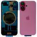 Задня кришка корпусу iPhone 16 Pink (зі склом камери, MagSafe), Original (China) 561062 фото