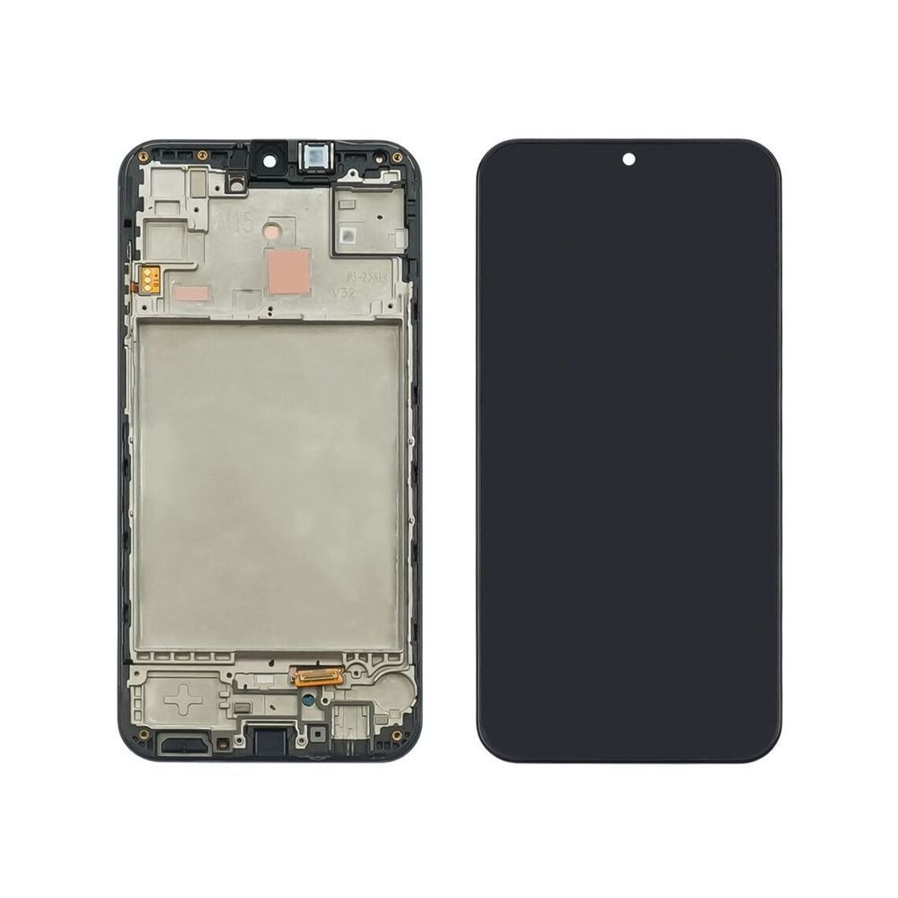 Дисплей для Samsung M156B Galaxy M15 (2024) з чорним тачскрином та корпусною рамкою GH82-34683A Original 49669 фото