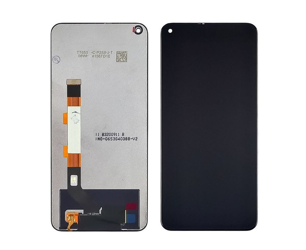 Дисплей для Xiaomi RedMi Note 9T, Note 9 (5G) з чорним тачскріном, IPS 9860558 фото