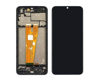 Дисплей для Samsung A045 Galaxy A04 2022 з чорним тачскріном та корпусною рамкою, INCELL 1405316 фото