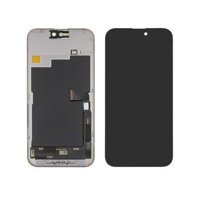 Дисплей для Apple iPhone 15 Pro Max з чорним тачскрином 120Hz DD-OLED 47332 фото