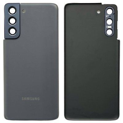 Задня кришка Samsung G991 Galaxy S21 gray (зі склом камери) 6061 фото