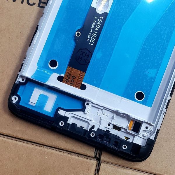 Дисплей для Motorola Moto G60 з чорним тачскріном та корпусною рамкою, Original (PRC) 101293 фото