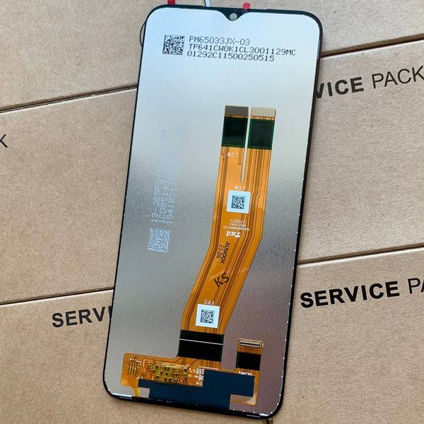 Дисплей для Samsung A145 Galaxy A14 LTE 2023 з чорним тачскріном, Original (China) з жовтим шлейфом 1405377 фото