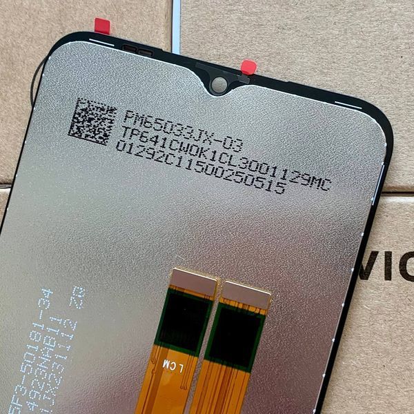 Дисплей для Samsung A145 Galaxy A14 LTE 2023 з чорним тачскріном, Original (China) з жовтим шлейфом 1405377 фото
