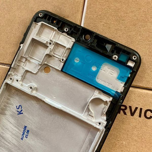 Дисплей для Samsung A325 Galaxy A32 2020 з чорним тачскріном і корпусною рамкою, INCELL 83368 фото