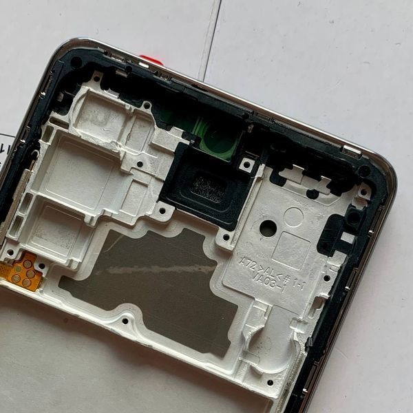 Дисплей для Samsung A725 Galaxy A72 (2021) з чорним тачскріном і сірою корпусною рамкою, INCELL 83466 фото