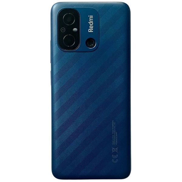 Задня кришка Xiaomi Redmi 12C blue (зі склом камери) 0712385 фото