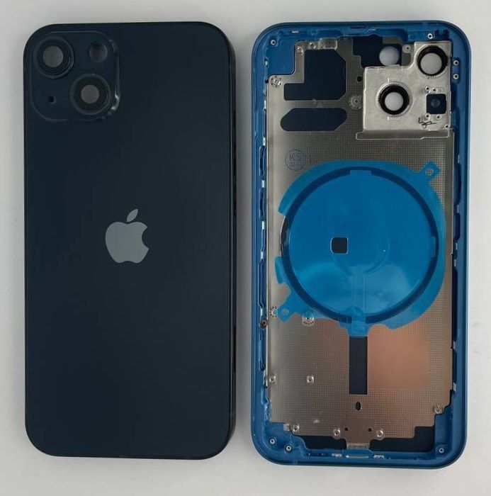 Корпус для iPhone 13 Black в зборі з тримачем SIM та кнопками, EU 11265662 фото