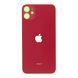 Задня кришка корпусу iPhone 11 Red (великий виріз під камеру), Original (China) 1408668 фото