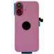 Задня кришка корпусу iPhone 16 Pink (зі склом камери, MagSafe, NFC), Original (China) 561050 фото 3