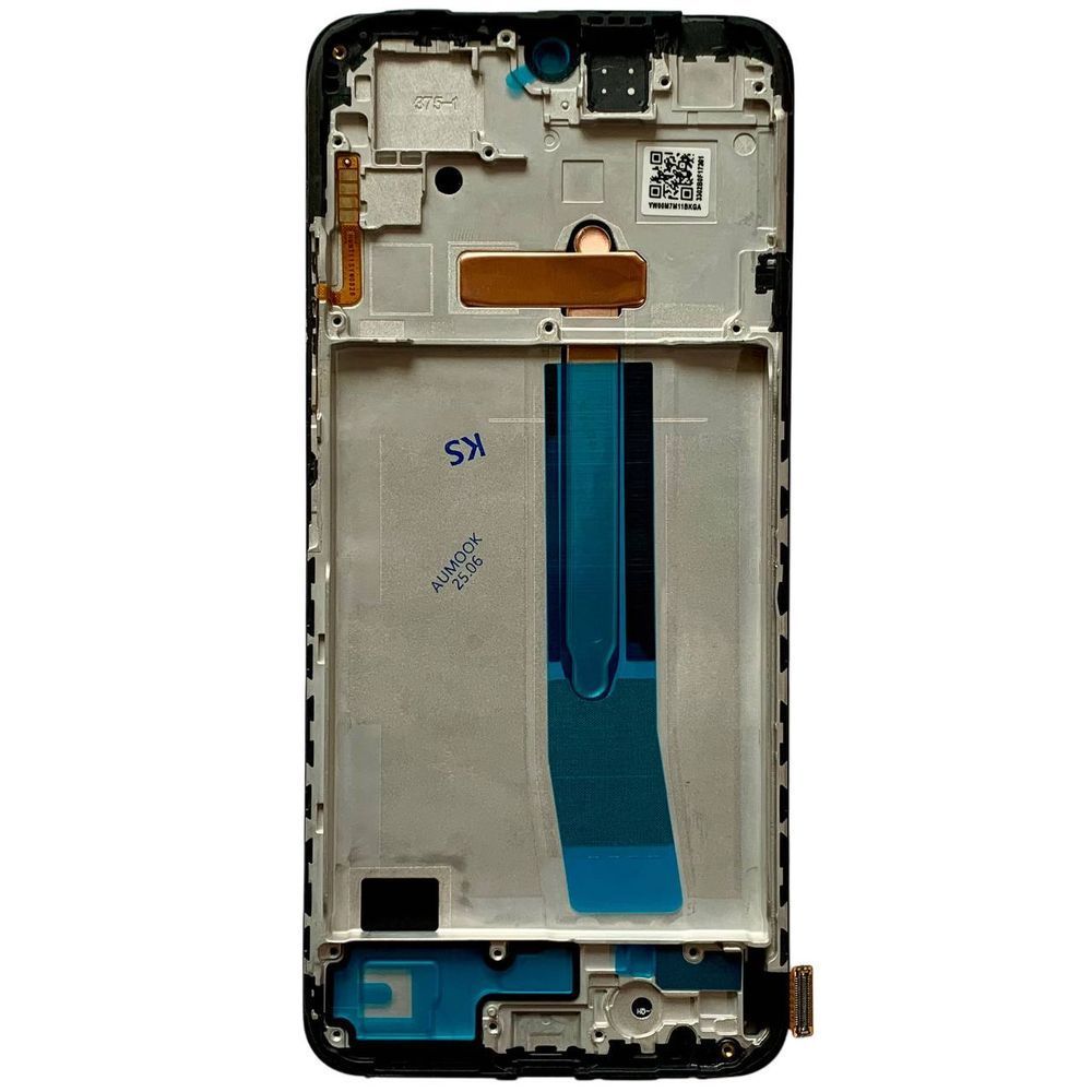 Дисплей для Xiaomi Redmi Note 11 (2201117TG, 2201117TI, 2201117TY, 2201117TL) з чорним тачскріном і корпусною рамкою, INCELL 9860752_1 фото