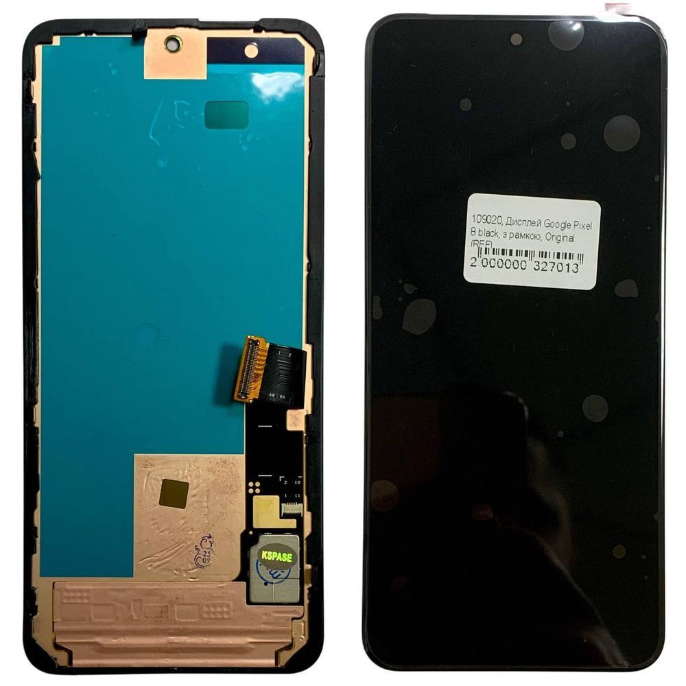 Дисплей для Google Pixel 8 з чорним тачскріном, Original (REF) 109020 фото