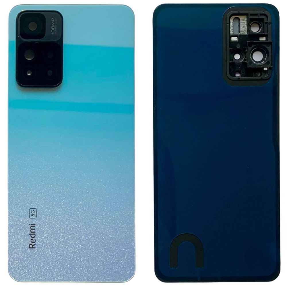 Задня кришка Xiaomi Redmi Note 11 Pro Plus | Redmi Note 11 Pro Plus 5G blue (зі склом камери) 0712314 фото