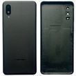 Задня кришка Samsung A022 Galaxy A02 2021 black (зі склом камери)