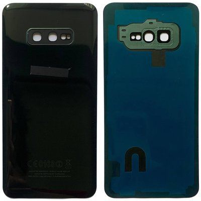 Задня кришка Samsung G970 Galaxy S10e black (зі склом камери) 5912 фото